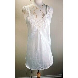 Intimate Affair Nightgown Size S Vintage 80's Satin Dreams Boudoir Chic Lingerie
